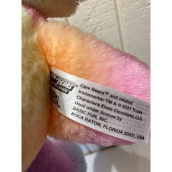 Care Bears Rainbow Heart Unlock the Magic Togetherness 14in Bear Plush Toy - Picture 8 of 12